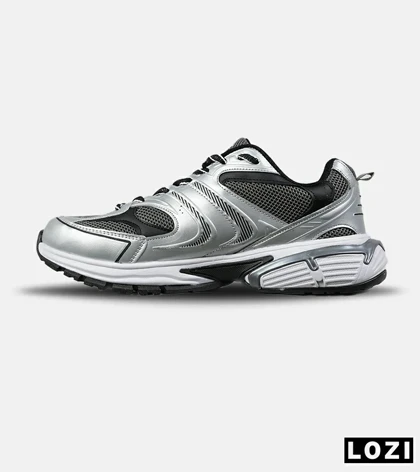 کفش کتانی بزرگ پا طوسی خاکستری DIESEL S-SERENDIPITY SPORT مدل 7520