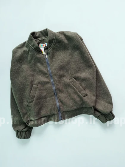 بامبر فوتر ساده جیب‌دار