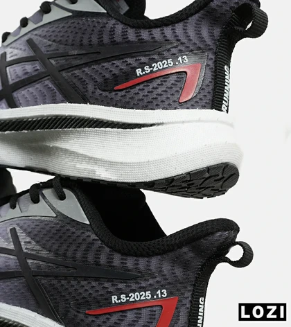 کفش کتانی مردانه طوسی خاکستری ASICS GEL-KAYANO 30 مدل 7177