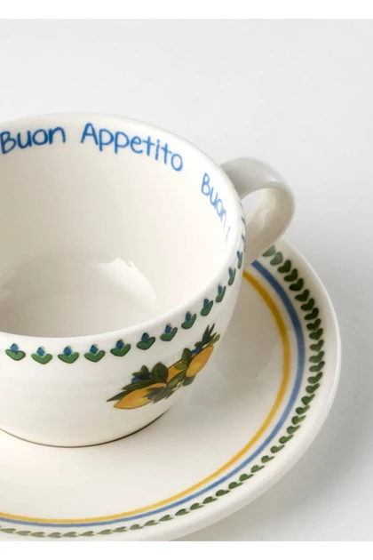 ست فنجان چای 2 نفره Bella Maison مدل Lemoncello - چندرنگ