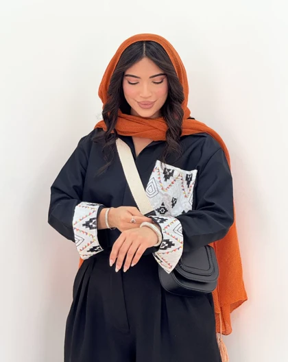 شومیز ترکیبی پارمین(50)کد:5623