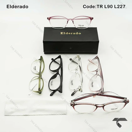 عینک ضد نور آبی TR90 الدرادو L227 بلوکات زنانه Elderado-9833-L
