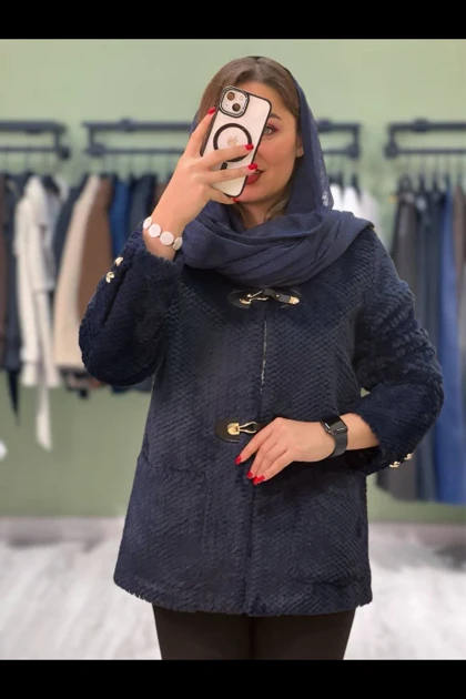 پالتو پوست یقه گرد