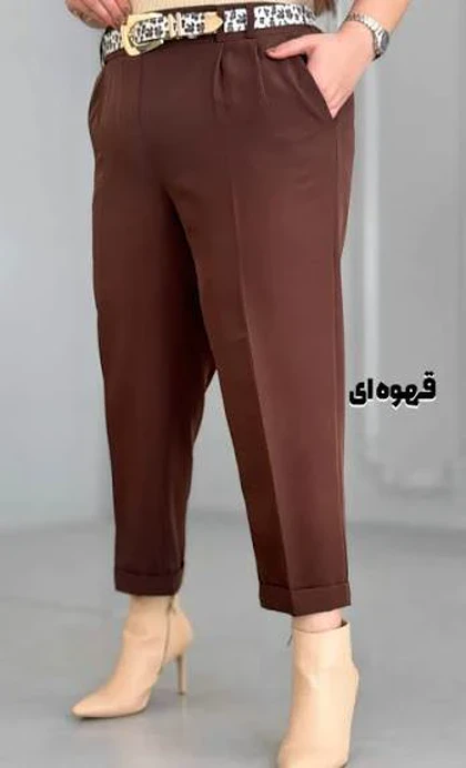 شلوار کرپ مام استایل پاکتی | شلوار کرپ مام استایل پاکتی کد 30175 کد 3797