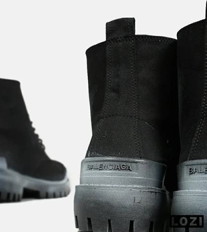 نیم بوت مردانه مشکی بالنسیاگا مدل 5901