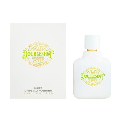 ادوپرفیوم زنانه دابل شات مدل ایریزیستبل