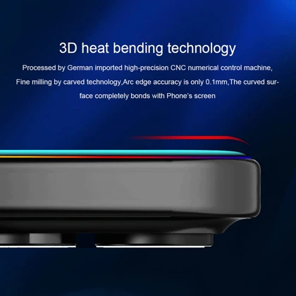 گلس شیشه‌ای آیفون 16 نیلکین Amazing 3D CP+ Max