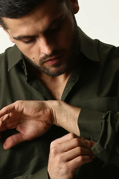پیراهن رگولار مردانه