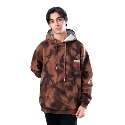 زیگ سویشرت و هودی brown idyllic hoodie-9422