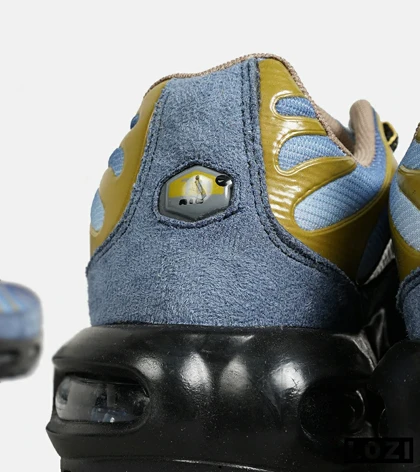 کفش کتانی مردانه و زنانه آبی طلایی NIKE AirMax Plus TN Ultra مدل 6880