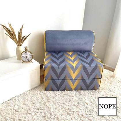 کاناپه تخت شو یک نفره مدل هفت هشتی M1005