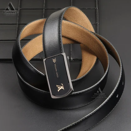 کمربند مردانه لویی ویتون Louis Vuitton Leather Belt BL172