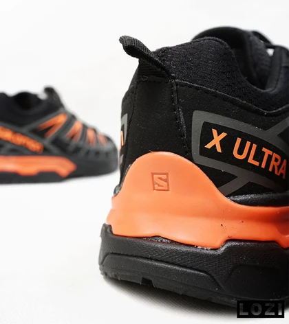 کفش کتانی بزرگ پا مشکی نارنجی سالومون Salomon X ULTRA