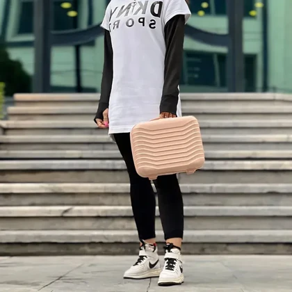 چمدان سایز آرایشی وارداتی برند فالکون مدل FALCON - FLN156 XS