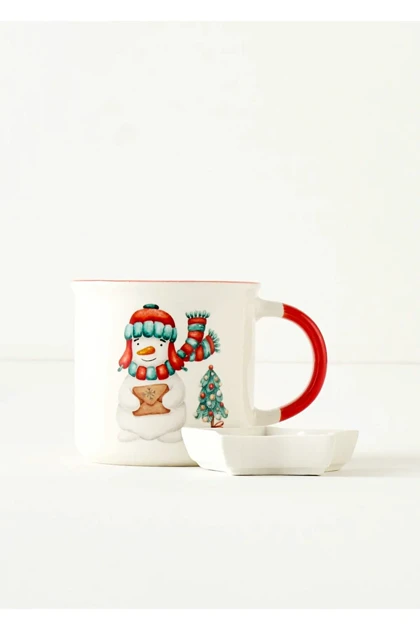 ست ماگ Bella Maison مدل Frosty چینی نیوبون - چندرنگ