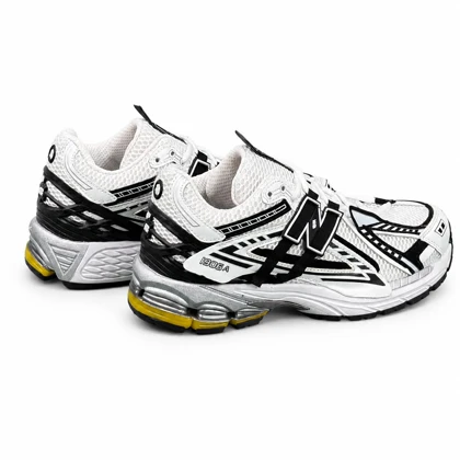 کفش کتانی مردانه نیوبالانس 1906 سفید مشکی New BALANCE 1906