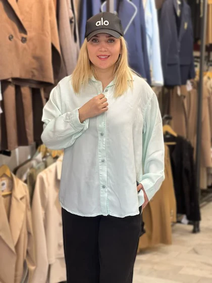 شومیز سیلک تابستانی لخت و ریزشی