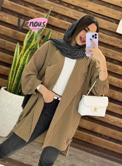 مانتو کتی یقه برگردون