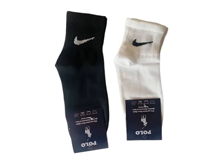 جوراب نیم ساق کش انگلیسی نایکی ورزشی 12 جفتی