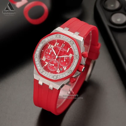 ساعت زنانه‌ای پی قرمز Audemars Piguet 79953-RS