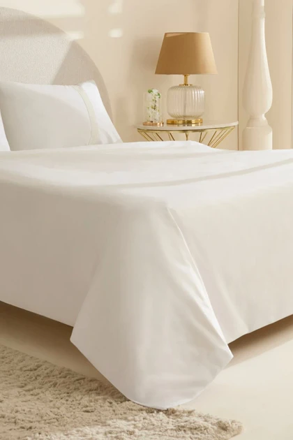 سرویس روتختی دو نفره Karaca Home مدل Cielo پنبه - سفید
