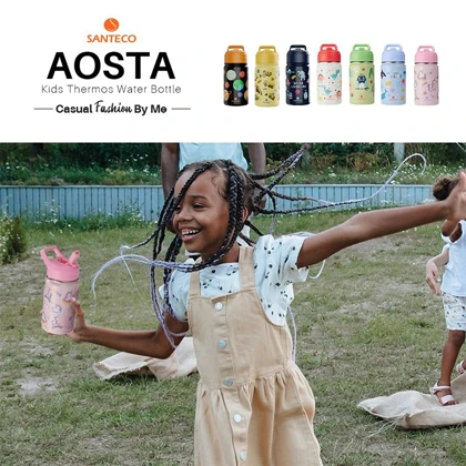 فلاسک کودک دوجداره 500 میلی لیتری سانتکو مدل AOSTA