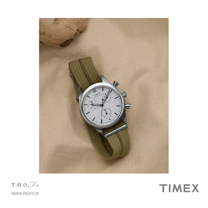 ساعت مچی عقربه ای زنانه و مردانه تایمکس (Timex) مدل TW2Y15700