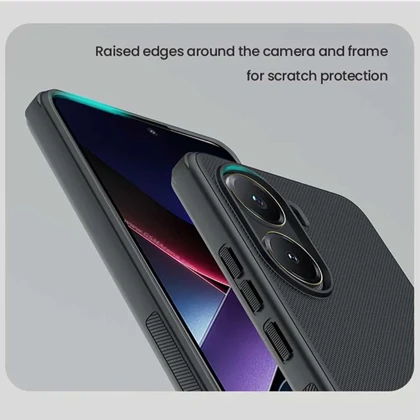 قاب محافظ شیائومی Poco X7 Pro نیلکین Super Frosted Shield Pro
