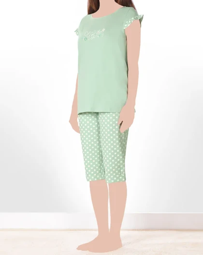 تیشرت و شلوار شکوفه زنانه