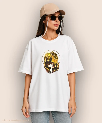 تیشرت لش مردانه و زنانه طرح هفت گناه مرگبار شخصیت اسکانور