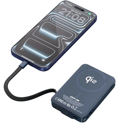 پاور بانک 10000 وایرلس گرین لاین Green Lion مدل GL-PX95 توان 35 وات