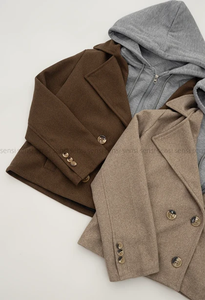 کت هودی دار فوتر کد1004883