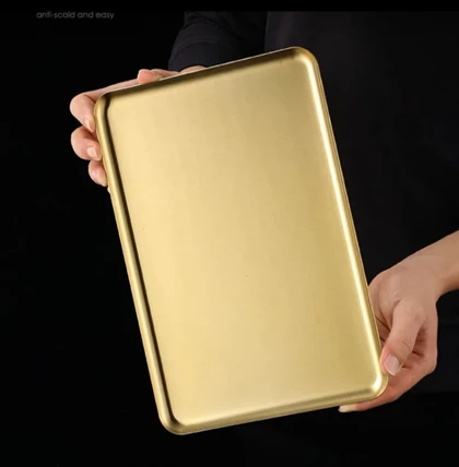 سینی استیل مستطیل