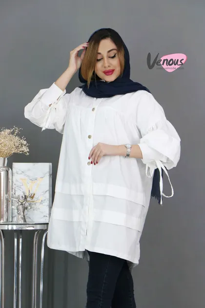 مانتو عروسکی آستین بنددار