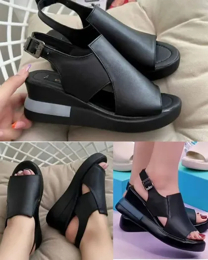 صندل طبی لژدار رکابدار زنانه روژانا