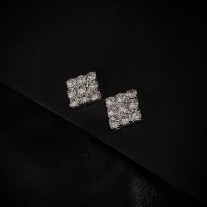 گوشواره جواهری نگینی B36