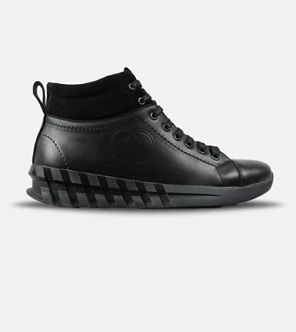 بوت مردانه مشکی Gucci مدل 7748