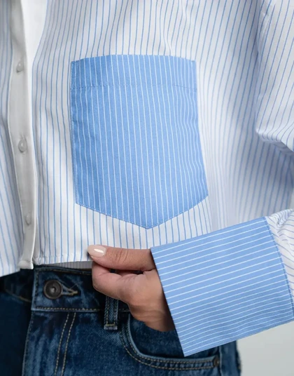 کراپ راه راه چیب مچ نارنگ