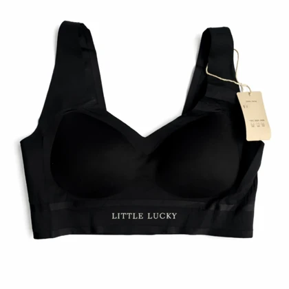 نیم‌تنه لیزری رنگ مشکی طرح little lucky وارداتی کد 904