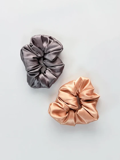 کش مو اسکرانچی ساتن ساده