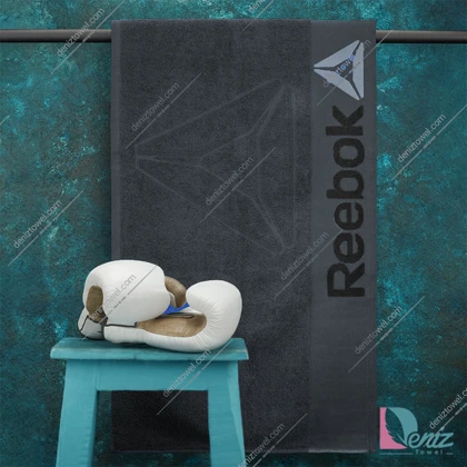 حوله ورزشی Reebok رنگ طوسی تیره