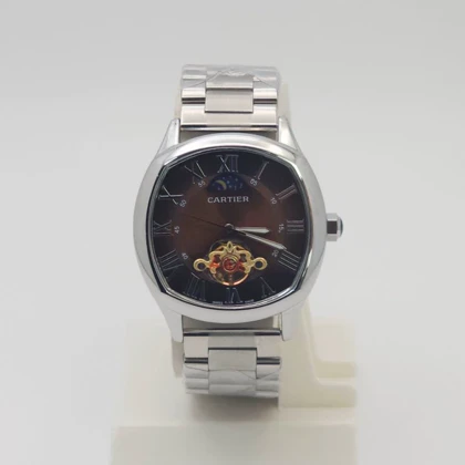 ساعت مچی مردانه کارتیر اتوماتیک Cartier BU750 فول استیل رنگ ثابت