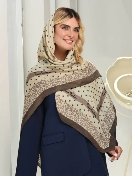 روسری نخی توپی کد 341