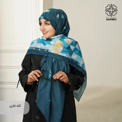 روسری نخ پنبه مثلثی