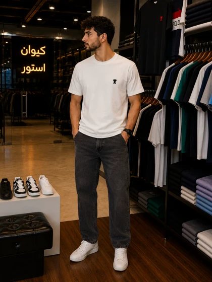 تیشرت یقه گرد 500130