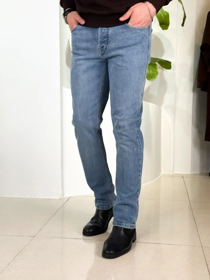 شلوار جین آبی 4604