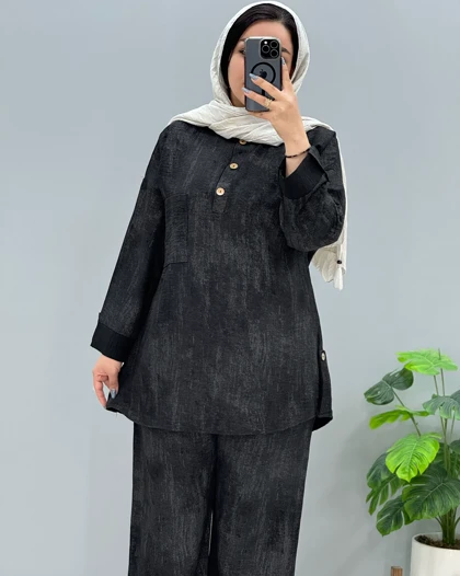تونیک و شلوار طرح‌دار شانتون