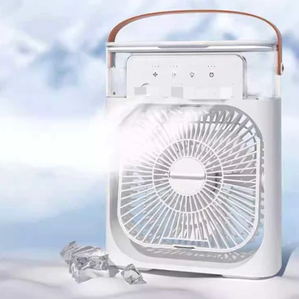 مینی پنکه رومیزی مه پاش Air Cooler Fan