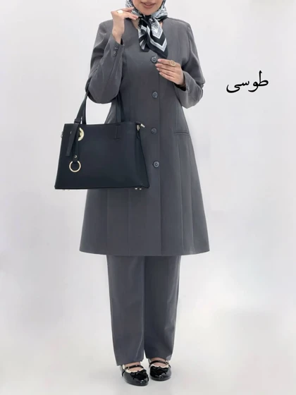 6855-کت شلوار اداری لیا
