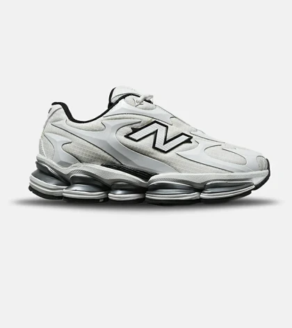 کفش کتانی مردانه و زنانه سفید مشکی New Balance ABZORB 2000 مدل 8221